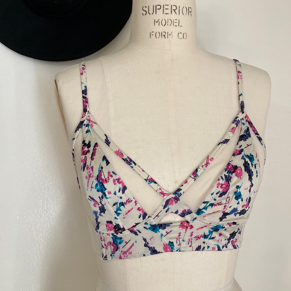 Sam Edelman Triangle Mesh Bra - Picture 3 of 6